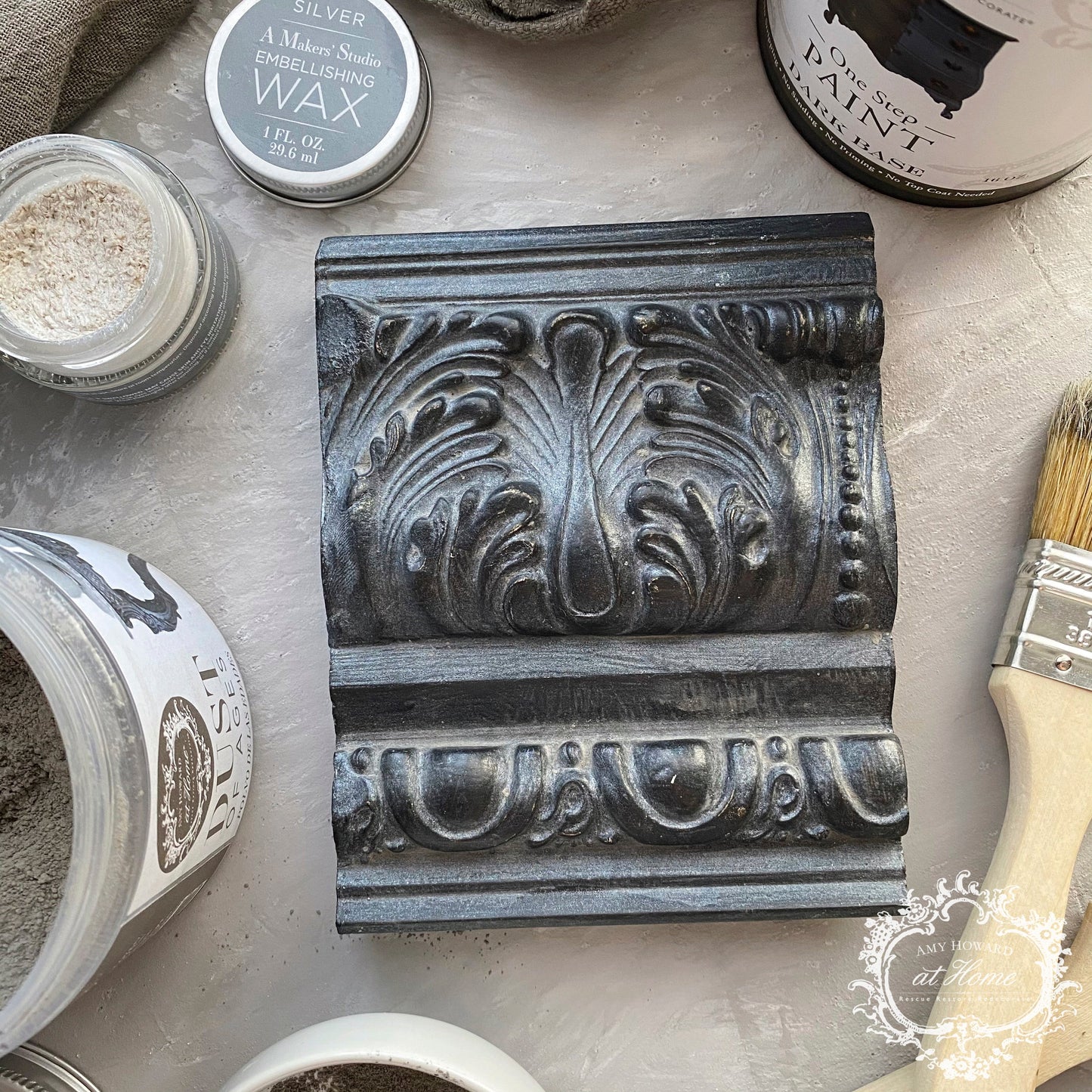 Silver Embellishing Wax - 1 oz.