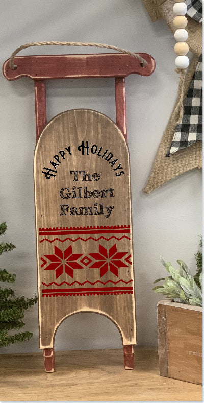 Rustic Sled