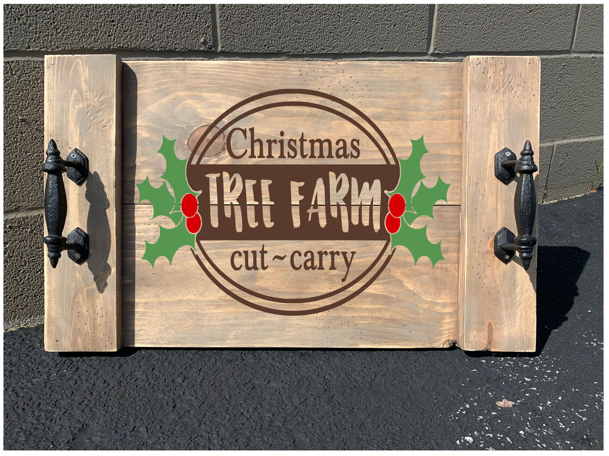 Farmhouse Tray Workshop - Holiday Designs