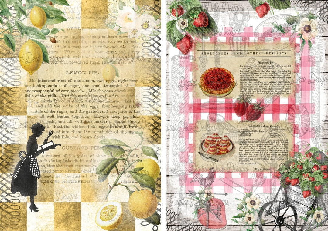 Country Pie Combo Sheet (#B013)