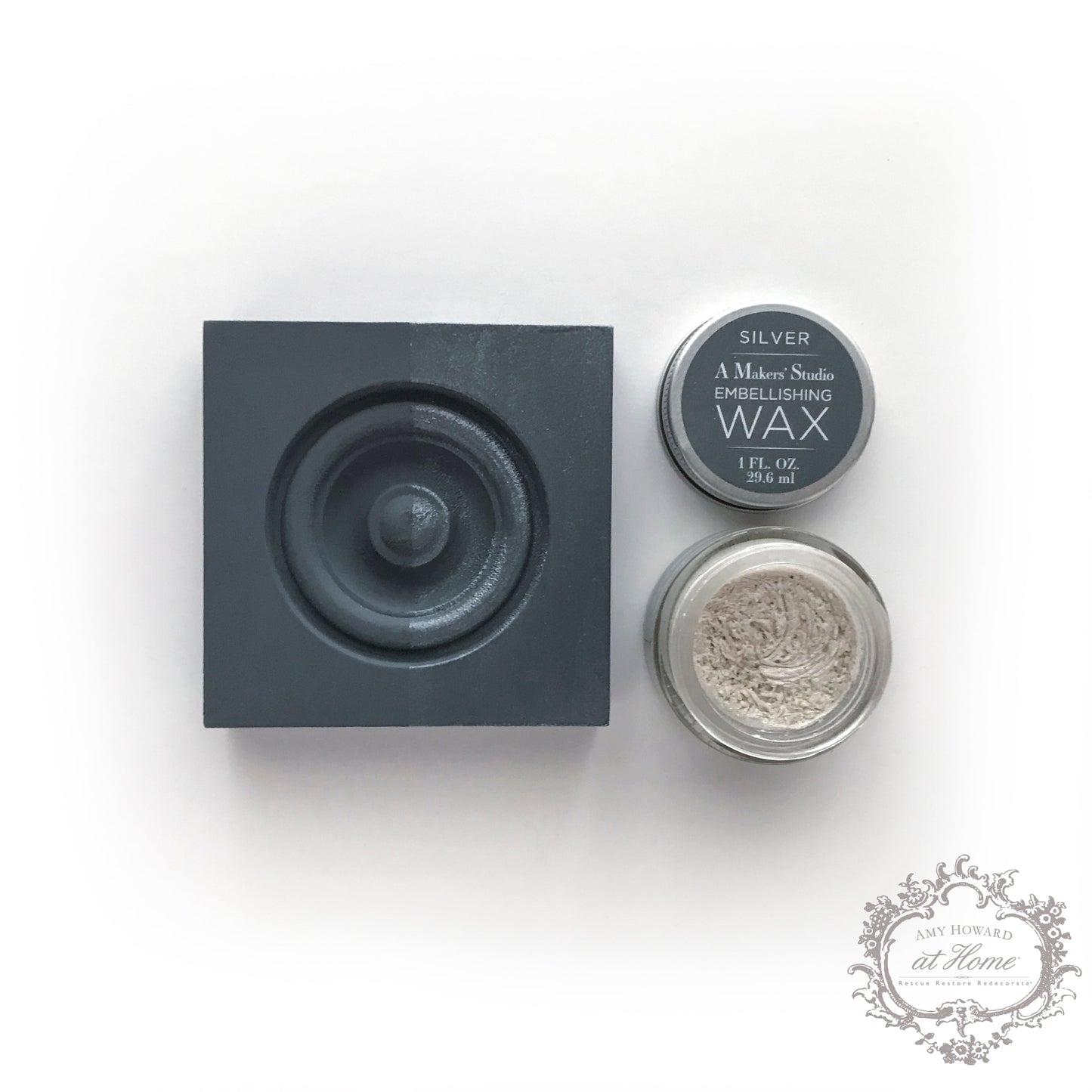 Silver Embellishing Wax - 1 oz.