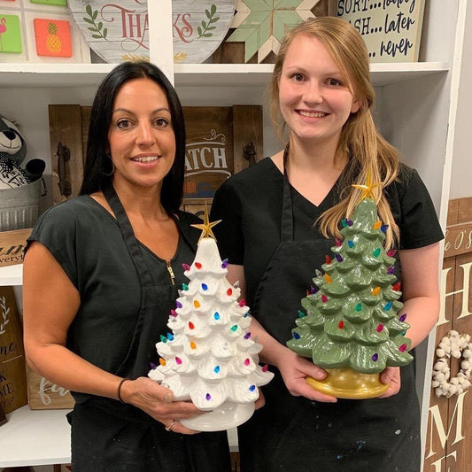 Vintage Ceramic Christmas Tree